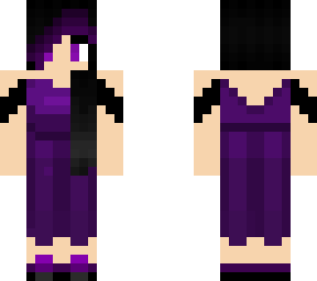 fancy purple dress