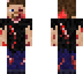 skinned steve