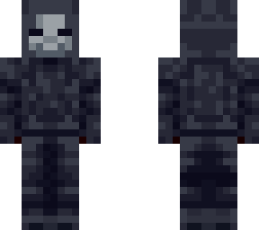 slim armored cultist - steve mask (bedrock)