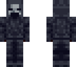 slim armored cultist - vampire mask (bedrock)