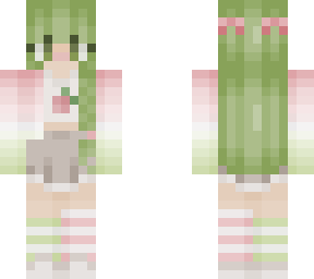 strawberry matcha