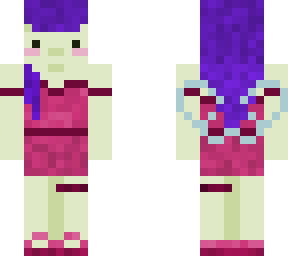 fairy in magenta dress