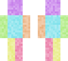 pastel blocked
