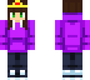 purple hoddie