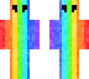 rainbow sour strips be like: