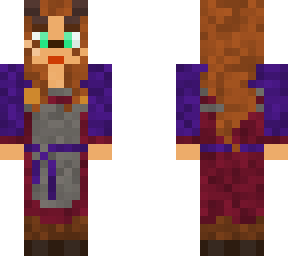 beastfolk woman apron dress