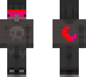 gray and red lunar boy