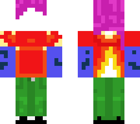 new character my brother chose the colors idk what to call him
