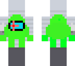 pov: the lime imposter is about to kill you (pixel art)