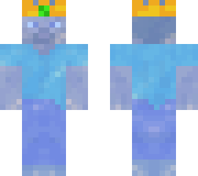 frozen king steve (emerald)