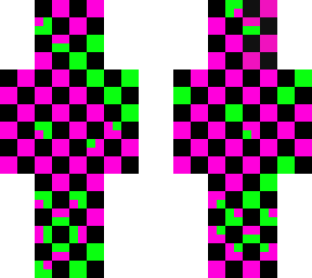 glitch but green