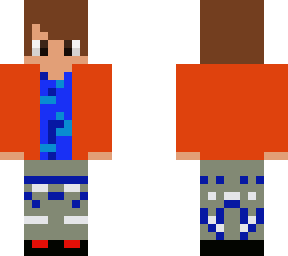 my first minecraft character