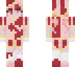 pink jester with pigtails