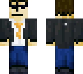 suit and glasses mattress