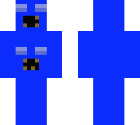 wierd blue monster