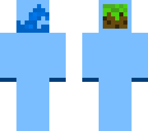 elements blue body