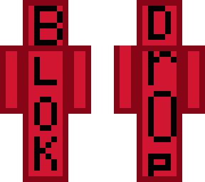 official competitive red blockdrop hive skin 1.21.92