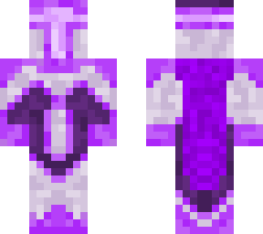 purple and silver knight