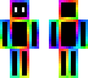 rainbow - black skin