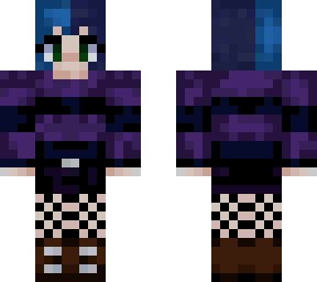 casual emo girl