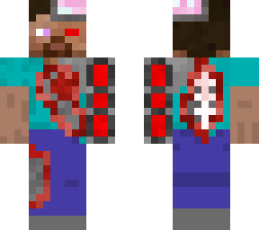 cool robot/cyborg steve