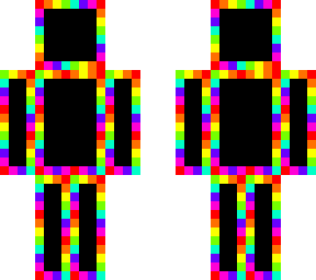rainbow black