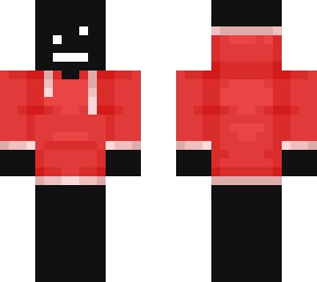 red hoodie black guy