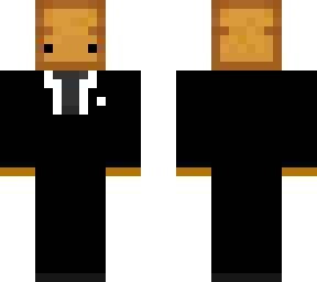 bread head with suit