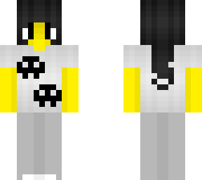 female - casual outfit - skulls