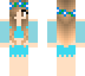 impossible swimsuit girl skin skirt.