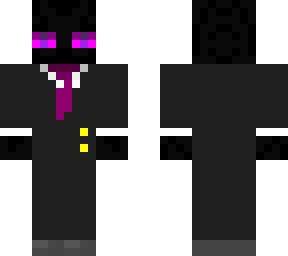enderman con traje