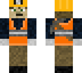 miner: with pickaxe and light