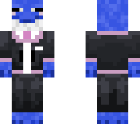 whale in suit