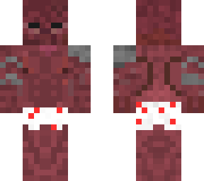 burnt zombie (red dots)