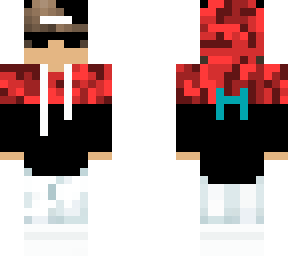 himq7's new official minecraft skin. edited by himq7