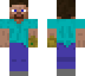 steve with the infinity gauntlet