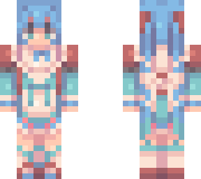 . mint chocolate macaron miku . remake