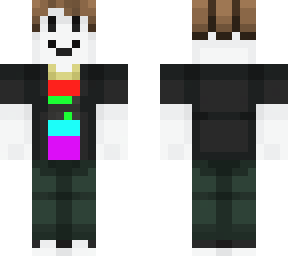 rainbow bacon hair