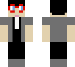 guy with big red glasses