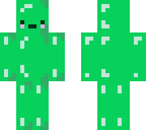 is it an emerald block? is it slime? or just a green guy?