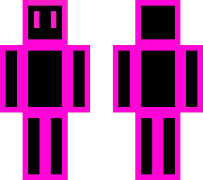 black dude with pink stripes