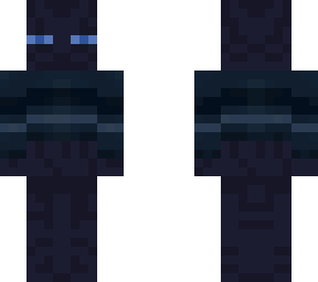 blue enderman w/ sweater