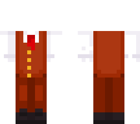 brown(?) 3 piece suit template
