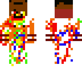 colorful steve