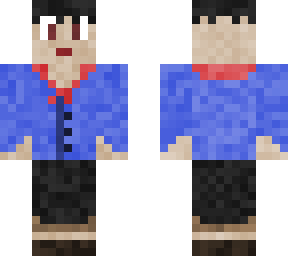 cowboy without a hat.