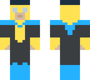 invincible season 1 & 2 costume (blue & yellow)