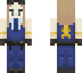 police officer crazicatlady ~ sister skin