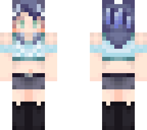 pretty in... blue?