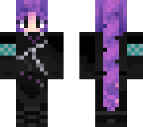 rumi (black battel outfit, k-pop demon hunters) w/ arm wrapping