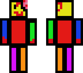 zombie color color skin